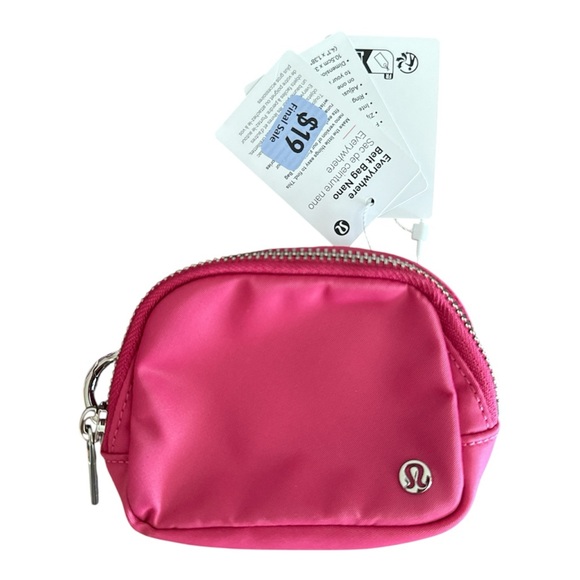 Lululemon Athletica Pink Key & Card Holder - Picture 1 of 5